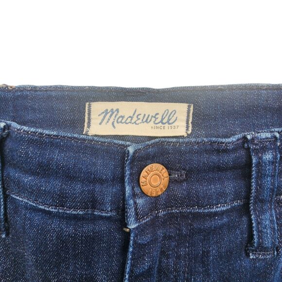 Madewell Jeans Womens High Riser Skinny Skinny Medium Wash Stretch Denim Size 29 - Picture 3 of 12